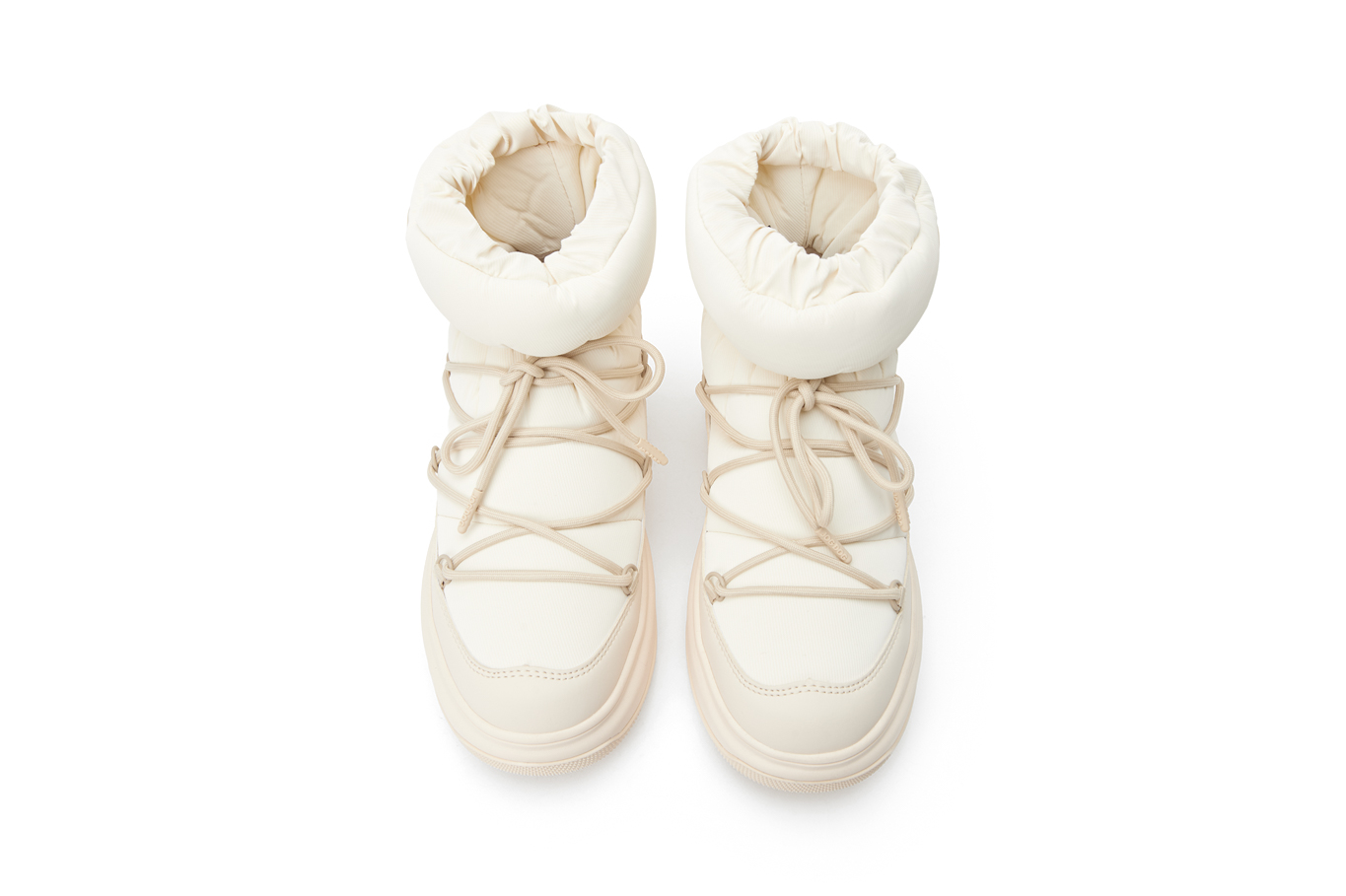 сапоги 36278AW-0903 бежевый текстиль, фото 4